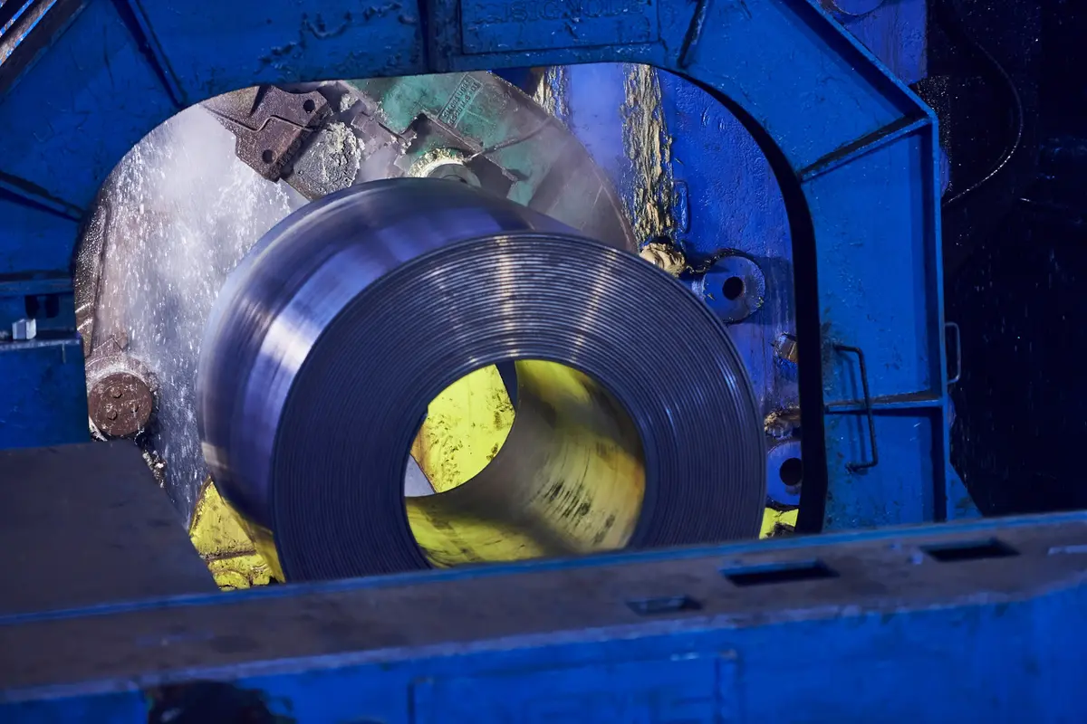 Pabrik milik PT Krakatau Steel.