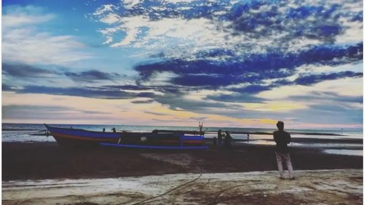Indahnya Sunset Pantai Imbuti di Merauke, Tuan Rumah PON XX Papua