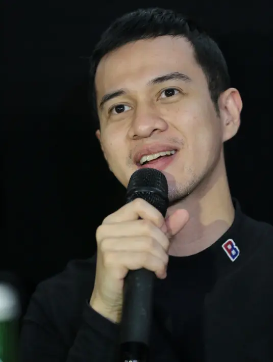 Merupakan hal yang sangat menyenangkan bagi Junot ketika bermain di film horror ini. Menurutnya, ini akan menambah kemampuannya dalam berakting yang biasanya melakoni genre drama. (Adrian Putra/Bintang.com)