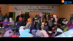 Warga yang datang rata-rata menderita penyakit gatal-gatal dan darah tinggi.
