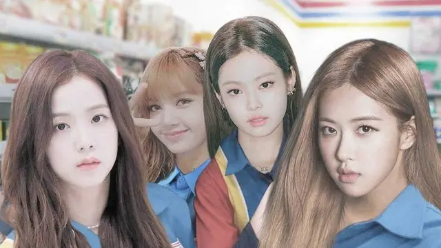 6 Editan Foto Blackpink Jadi Kasir Minimarket Ini Nyeleneh, Kocak