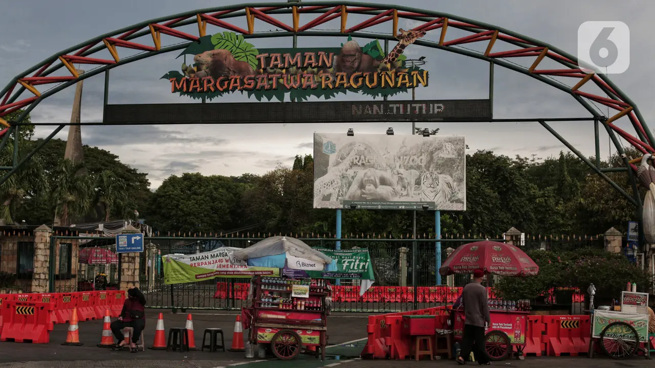 Ragunan Masih Ditutup untuk Pengunjung