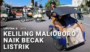 Keliling Malioboro Naik Becak Listrik