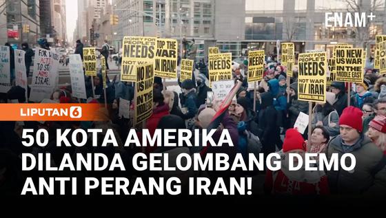Serangan AS-Israel ke Iran Picu Gelombang Protes di 50 Kota Amerika