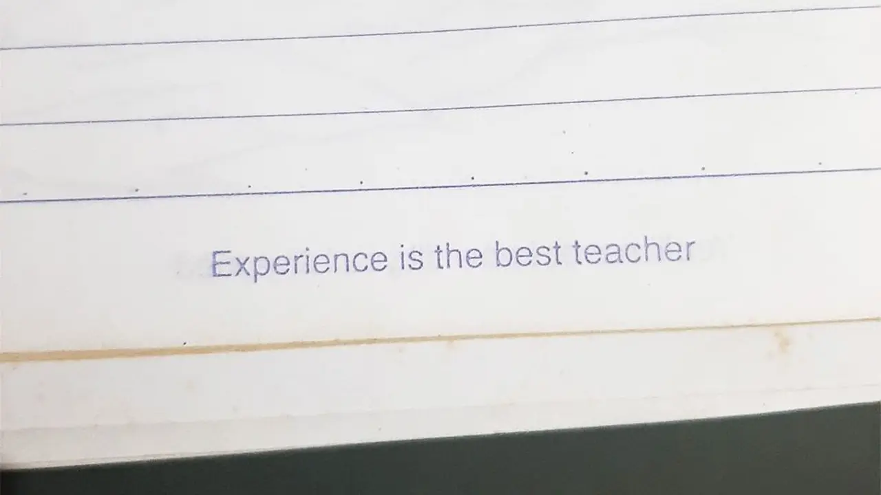 Kata Mutiara di Buku Tulis