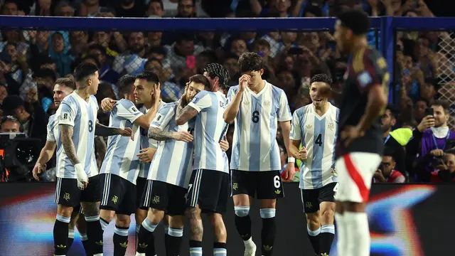 Timnas Argentina vs Peru, Kualifikasi Piala Dunia 2026 zona Amerika Selatan