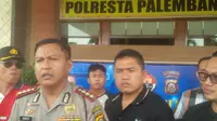 Kapolresta Palembang Kombes Pol Wahyu Bintono Hadi Bawono (Liputan6.com/Nefri Inge)