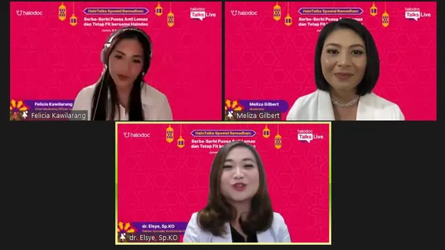 Webinar “Serba-serbi Puasa Anti Lemas dan Tetap Fit bersama Halodoc”