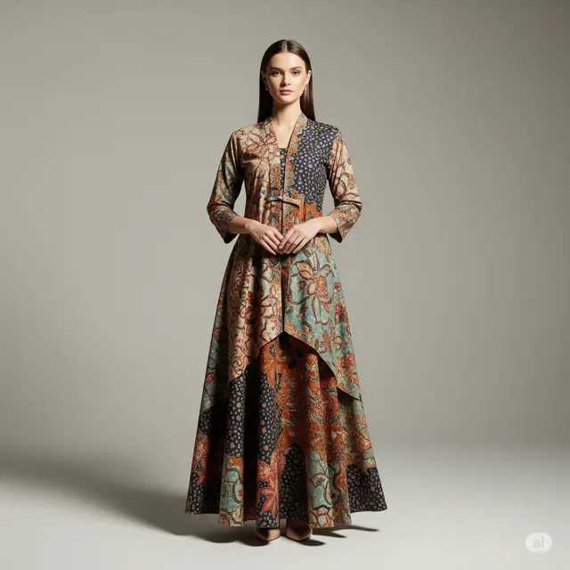 8 Outfit Gamis Ibu-Ibu untuk Jalan-Jalan yang Nyaman dan Stylish 2025