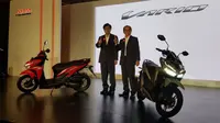 Honda Vario 125 dan Vario 150 terbaru. (Herdi/Liputan6.com)