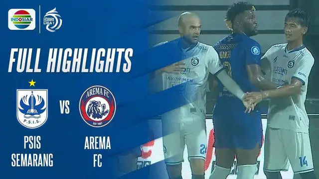 VIDEO: Highlights BRI Liga 1, Laga PSIS Semarang Melawan Arema FC Berakhir Imbang Tanpa Gol