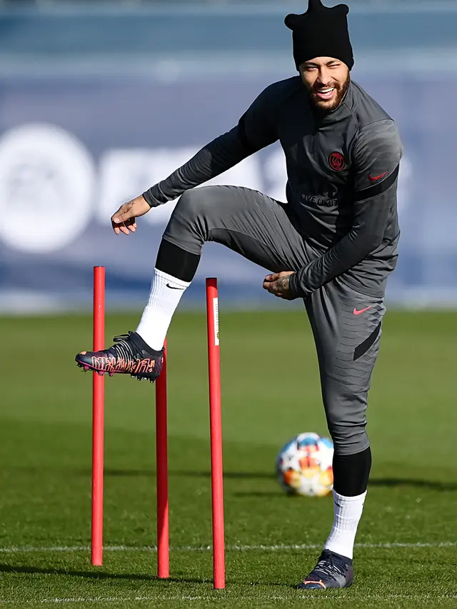Latihan PSG Jelang vs Real Madrid