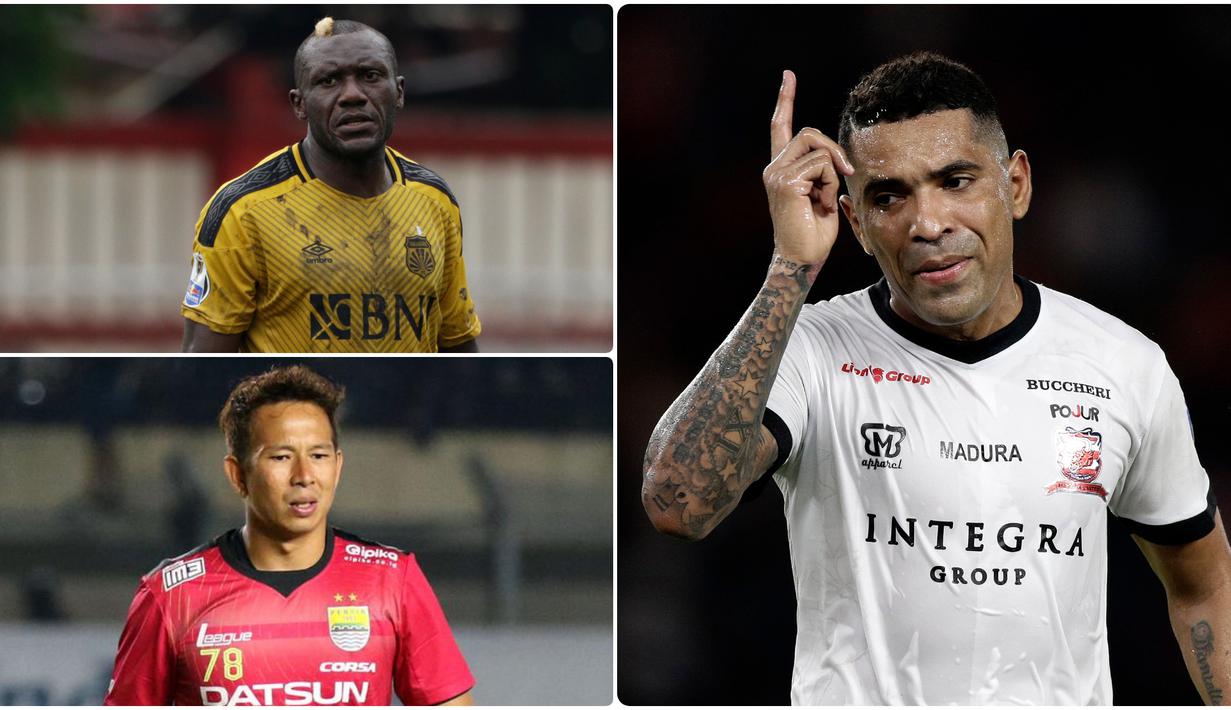 Foto Pemain Andal Shopee Liga 1 2020 Yang Berumur Di Atas 35