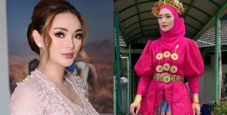 Lihat di sini beberapa potret transformasi gaya santun Zaskia Gotik berhijab setelah pulang umroh.