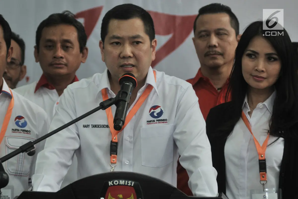 Partai Perindo Daftarkan 575 Bakal Caleg ke KPU