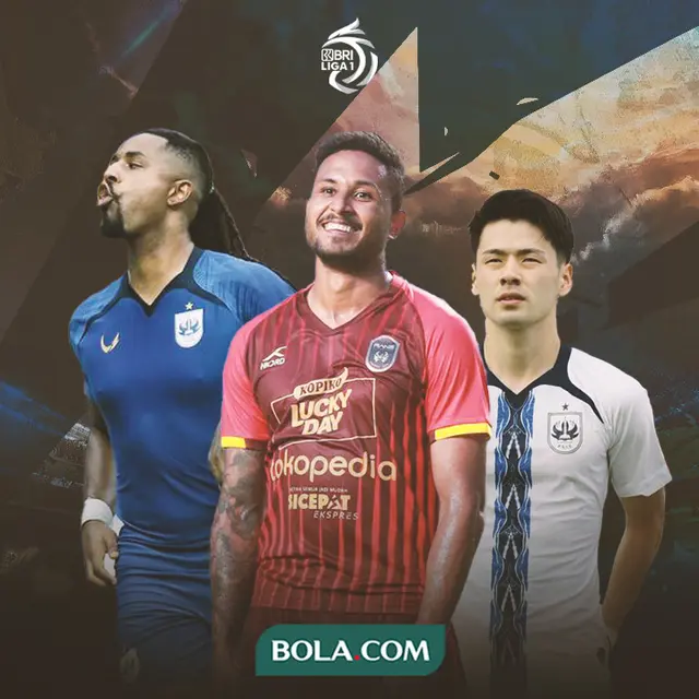 BRI Liga 1 - Wander Luiz dikelilingi Taisei Marukawa dan Carlos Fortes