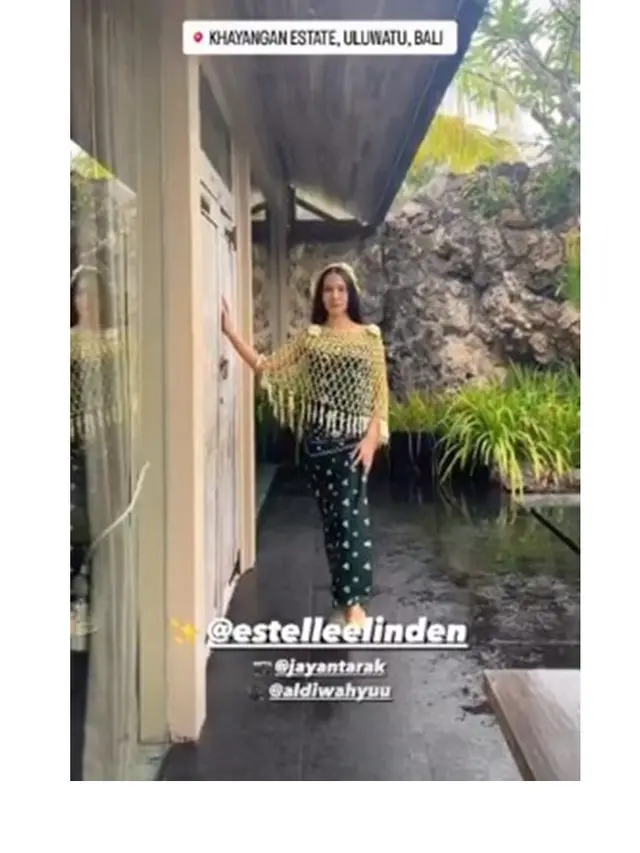 Jelang Pernikahan, Ini 7 Momen Siraman Estelle Linden yang Digelar di Bali