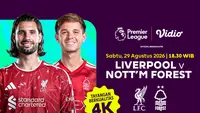 Liverpool vs Nottingham Forest - Liga Inggris 2026/27: Rekor Head-to-Head Kedua Tim di Vidio