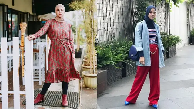 Gaya busana dan hijab Marsha Natika kini sering dijadikan panutan untuk generasi millennials
