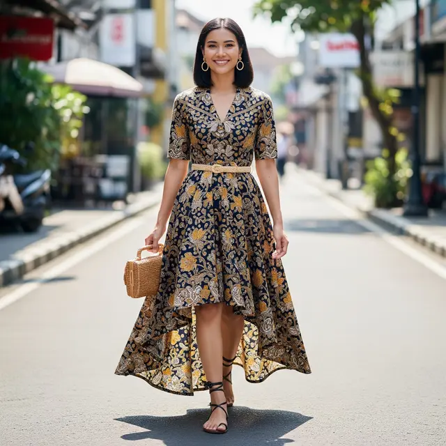 Model Dress Batik Kekinian untuk Tampilan Cantik dan Stylish