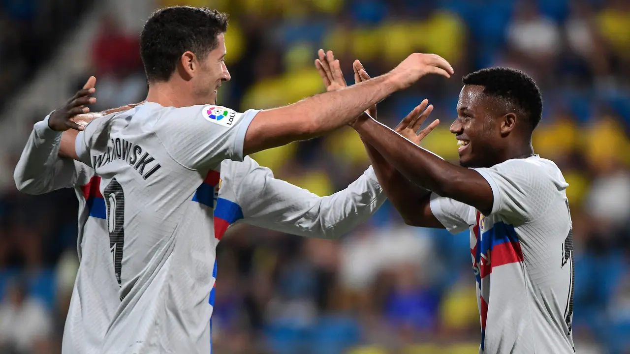 Ansu Fati, Robert Lewandowski