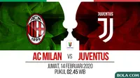 Coppa Italia - AC Milan Vs Juventus (Bola.com/Adreanus Titus)