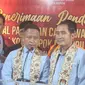 Pasangan Calon Wali dan Wakil Walikota Depok, Supian dan Chandra mendaftarkan diri ke KPUD Kota Depok. (Liputan/Dicky Agung Prihanto)