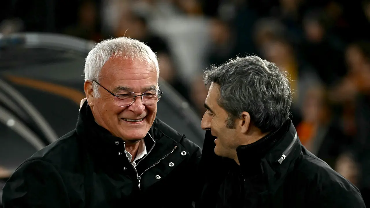 Claudio Ranieri dan Ernesto Valverde