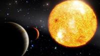 Gesekan Tak Terduga Antara Bintang dan Dua Planet. (earthsky.org)