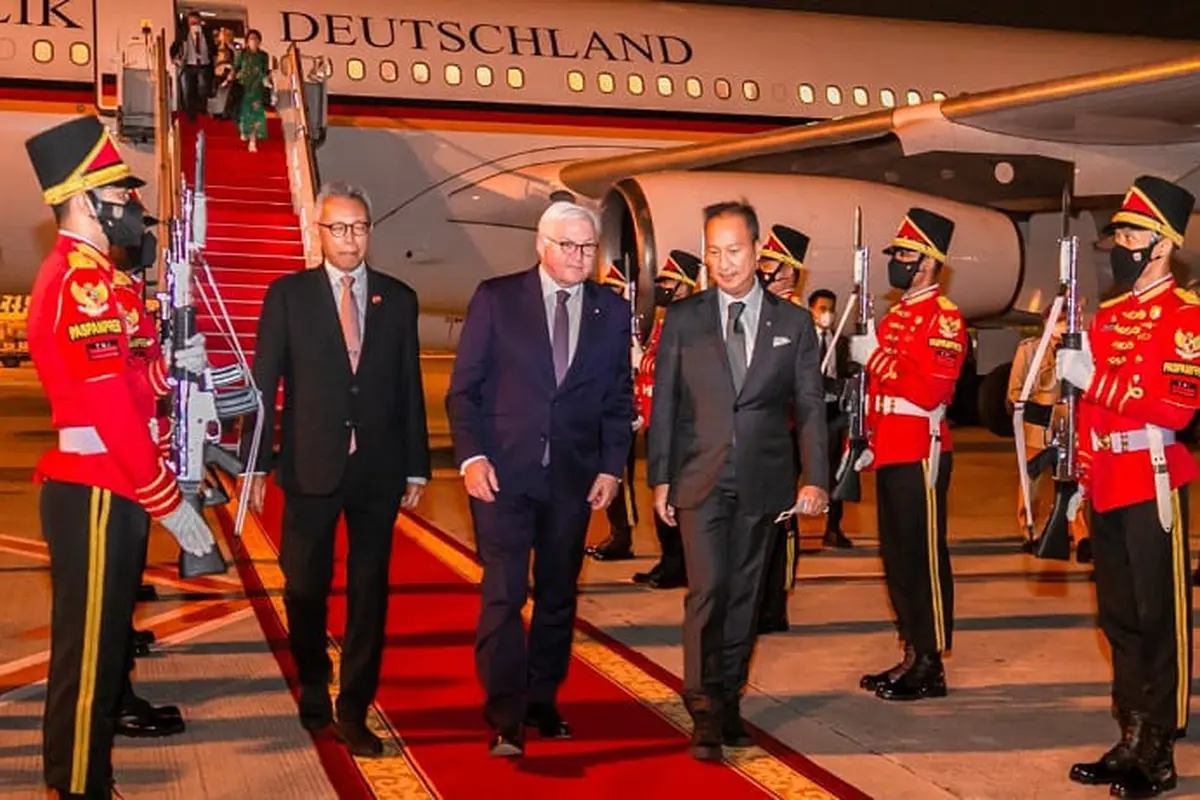 Presiden Republik Federasi Jerman Frank-Walter Steinmeier melakukan lawatan kenegaraan ke Indonesia pada 15-17 Juni 2022
