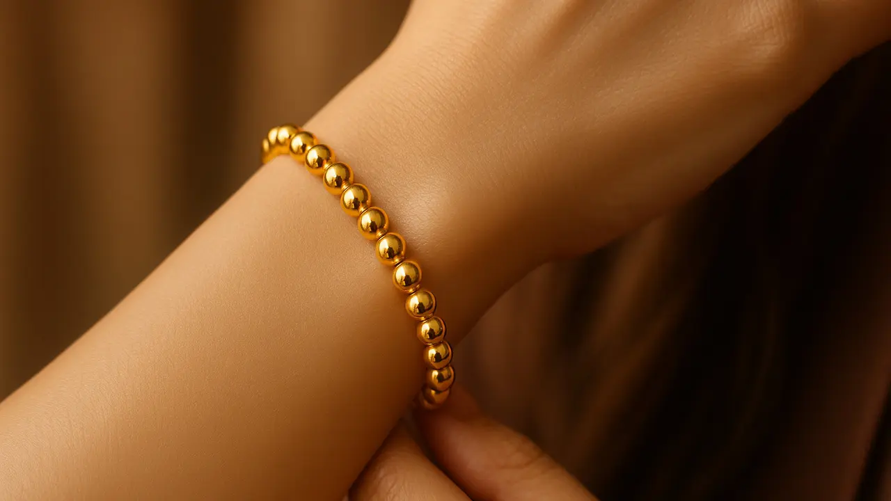 Desain Gelang Emas 24 Karat Kekinian 2025 yang Lagi Viral di Kalangan Ibu-Ibu