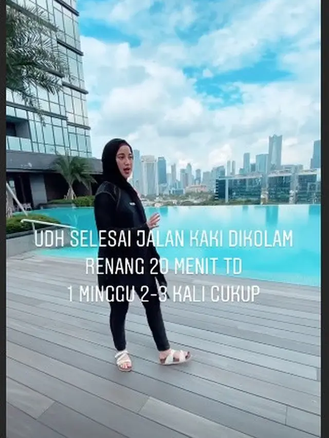 6 Momen Chacha Frederica Jalani Program Tingkatkan Kecerdasan Janin