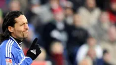 Schalke's striker Kevin Kuranyi during German Bundesliga match Hanover 96 vs. FC Schalke 04 on January 31, 2009. The German Bundesliga resumed play after a six-week winter break. AFP PHOTO/NIGEL TREBLIN