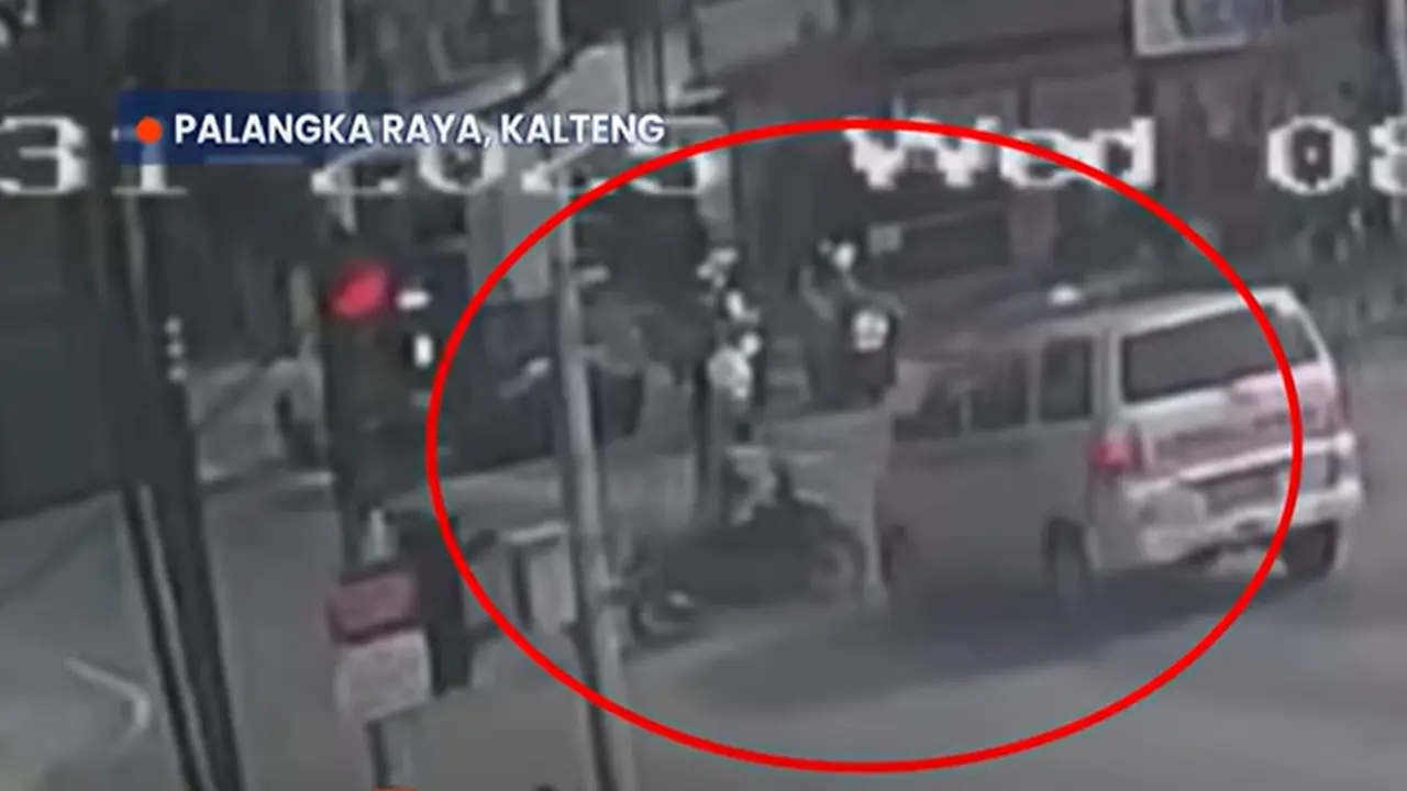 Kecelakaan maut ojol dengan ambulans di Palangka Raya