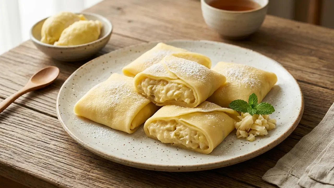 Resep Pancake Durian Tanpa Whipped Cream