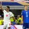 Pemain Inggris Jude Bellingham (10) merayakan gol ketiga timnya saat laga Grup L Piala Dunia 2026 antara Inggris vs Kroasia di Arlington, Texas, dekat Dallas, Rabu, 17 Juni 2026. (AP Photo/Tony Gutierrez)