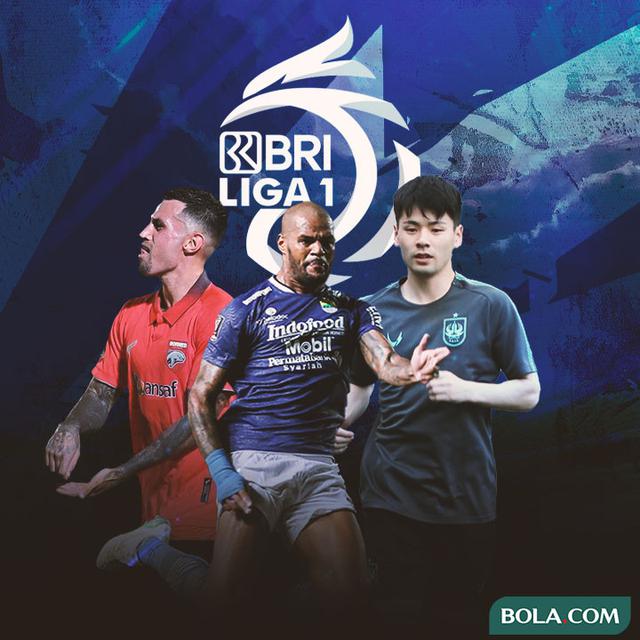 Liga 1 - Ilustrasi Stefano Lilipaly, David Da Silva, Taisei Marukawa