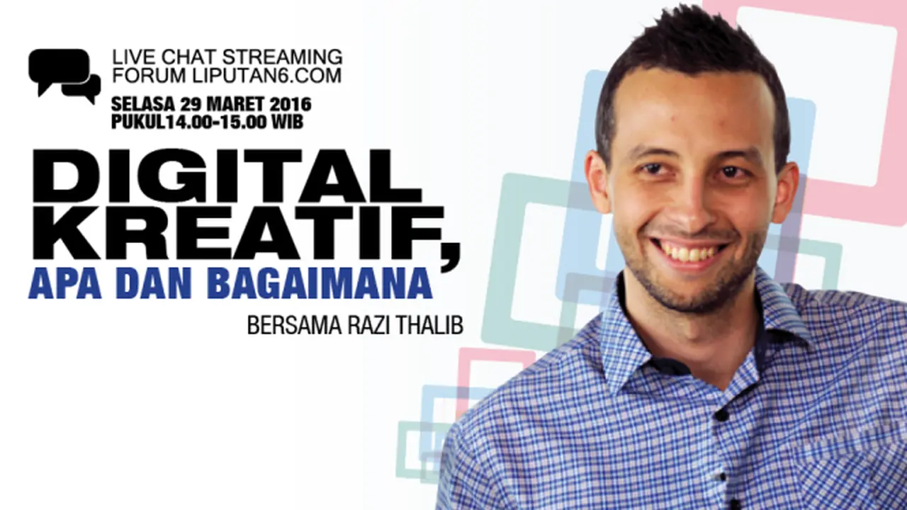 Live bersama Razi Thalib: Digital Kreatif, Apa dan Bagaimana