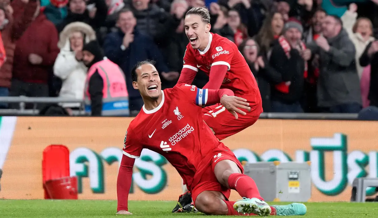 Liverpool menang dramatis 1-0 atas Chelsea. (AP Photo/Alastair Grant)