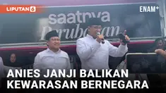 Janji Anies Baswedan Usai Daftar ke KPU
