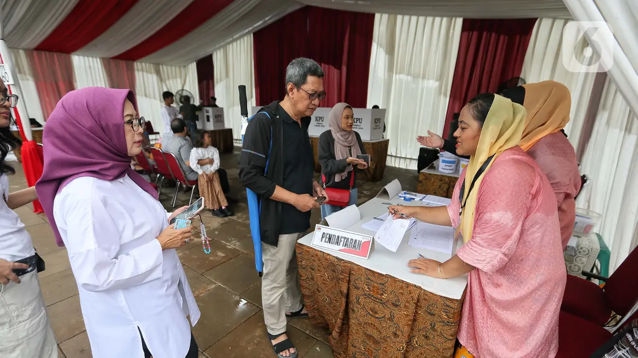 Antusias Warga Gunakan Hak Pilih Pada Pemilu 2024