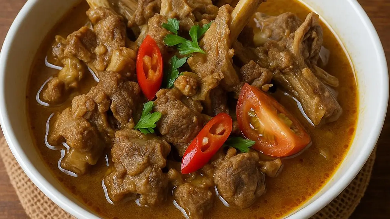 Ilustrasi Tengkleng Kambing