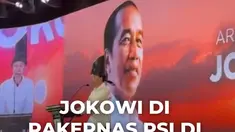Joko Widodo menghadiri rangkaian Rakernas Partai Solidaritas Indonesia (PSI) di Hotel Claro, Makassar, Sabtu (31/1/2026), dengan memberikan arahan singkat kepada para kader dari seluruh Indonesia. Jokowi memberikan arahan di panggung dan menegaskan komitmennya untuk bekerja maksimal memenangkan P...