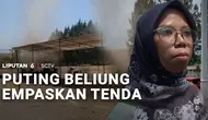 Puting Beliung Empaskan Tenda