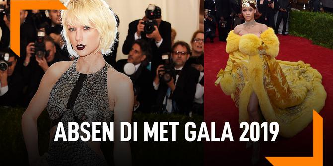 VIDEO: Seleb Dunia yang Absen di Met Gala 2019