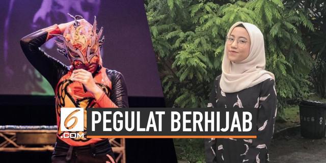 VIDEO: Nor Diana, Pegulat Wanita Berhijab Pertama di Dunia