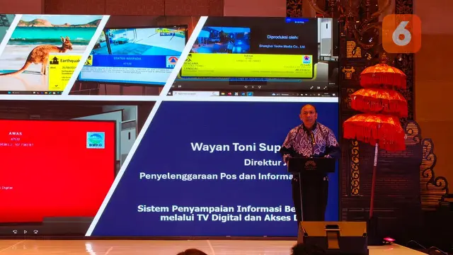 Direktur Jenderal PPI Kementerian Kominfo Wayan Toni Supriyanto