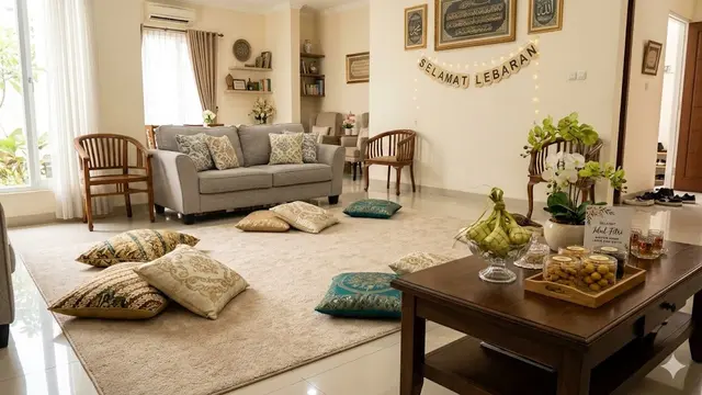 Ide Dekorasi Rumah untuk Open House Lebaran