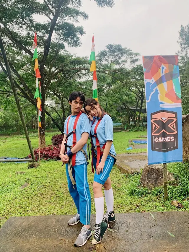 8 Potret Megan Domani dan Farhan Rasyid di Balik Layar My Love My Enemy, Bikin Baper