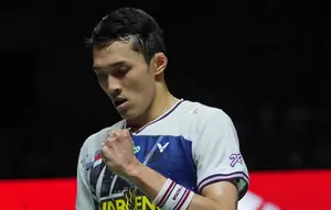 Termasuk Jonatan Christie, Trio Indonesia Kompak Tembus 16 Besar Hylo Open 2026
